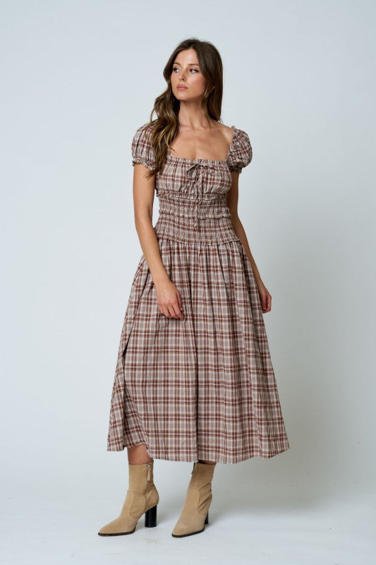 Pretty in Plaid Midi