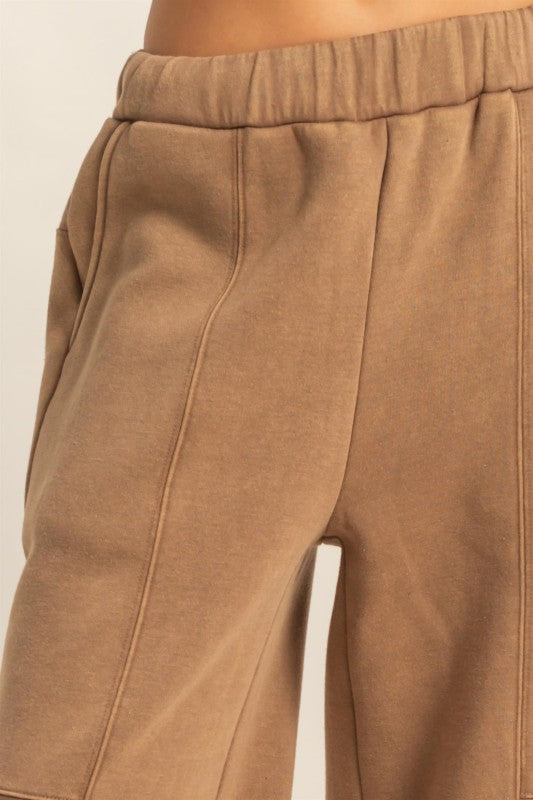 Washed Mocha Joggers