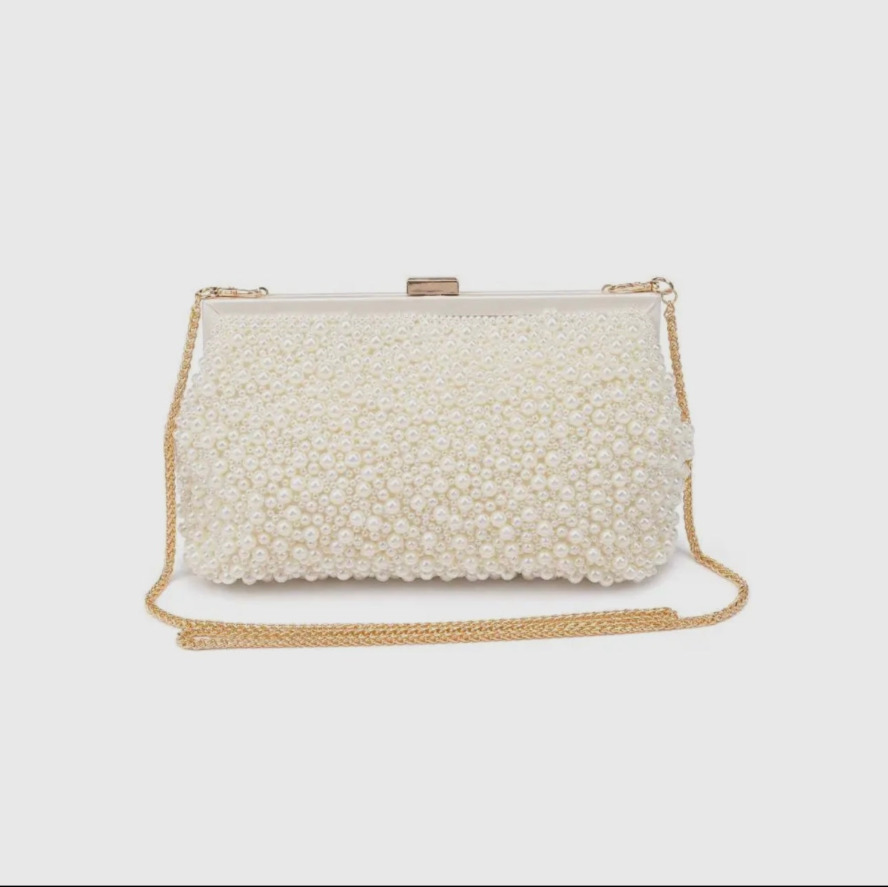 Samira Evening Bag - Ivory