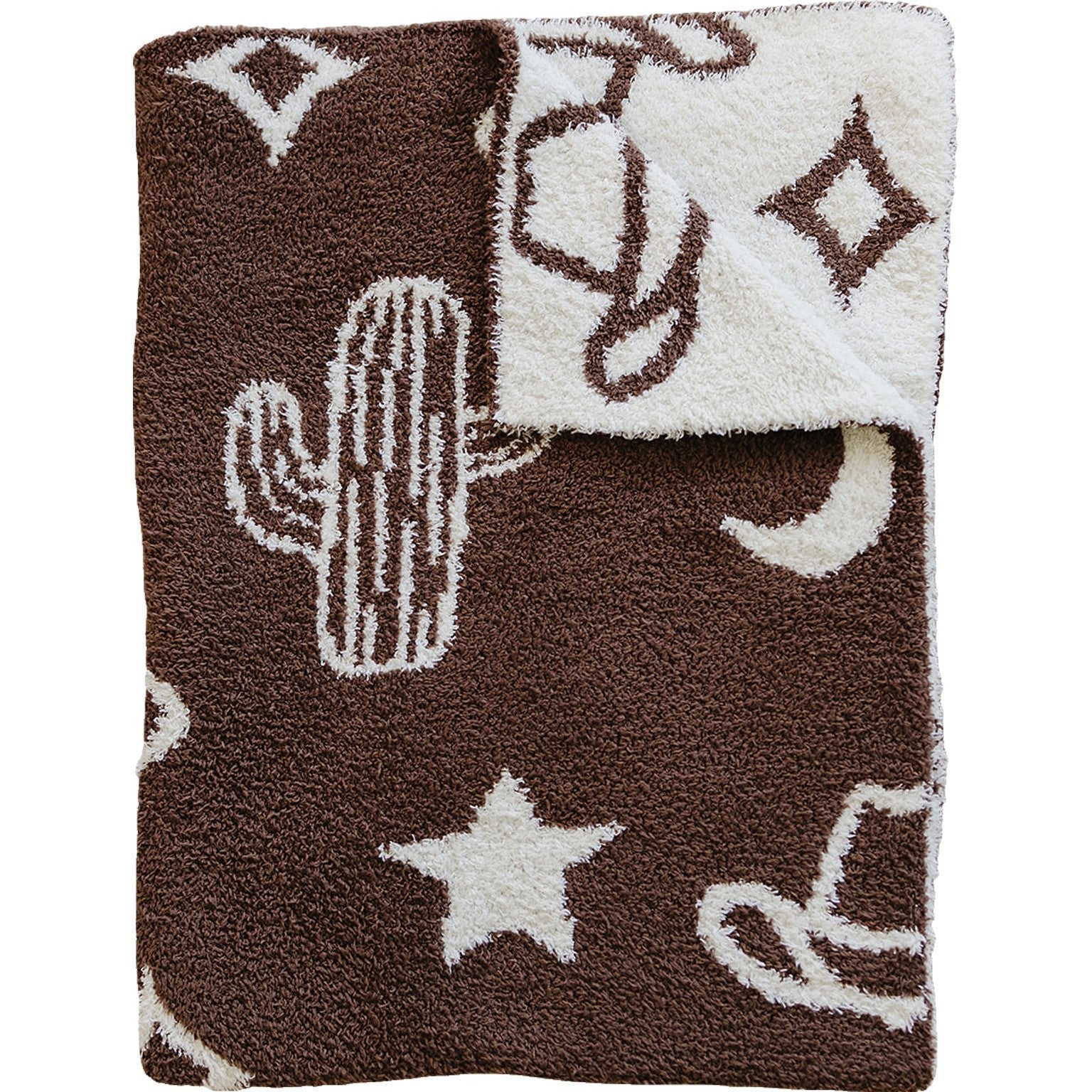 Kids Plush Blanket - Western