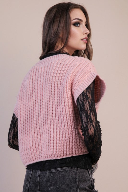 Morgan Sweater - Blush