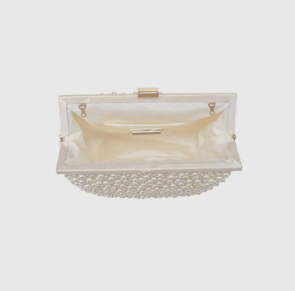 Samira Evening Bag - Ivory