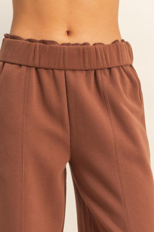 Basic Joggers - Chestnut