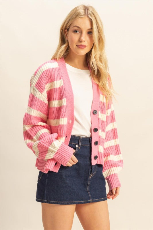 Cassidy Striped Cardi