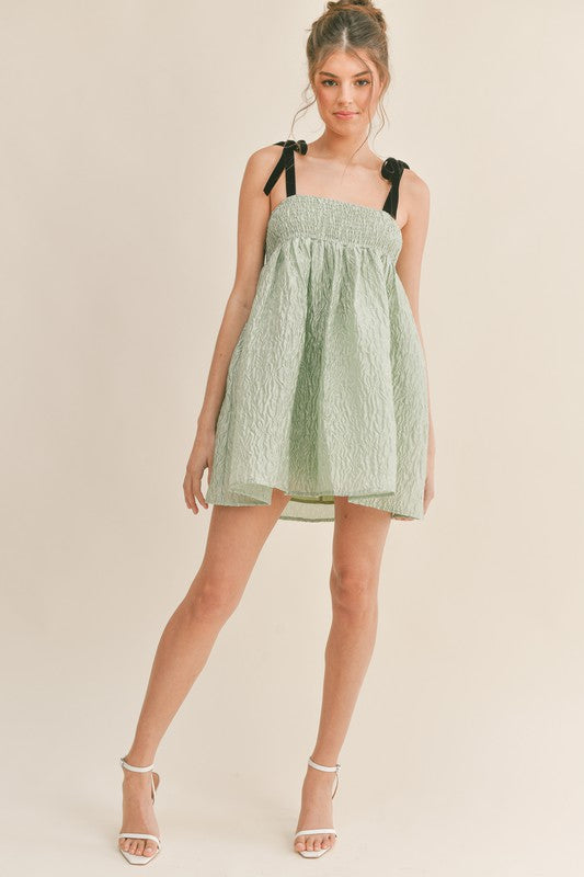 Feeling Lucky Babydoll Dress