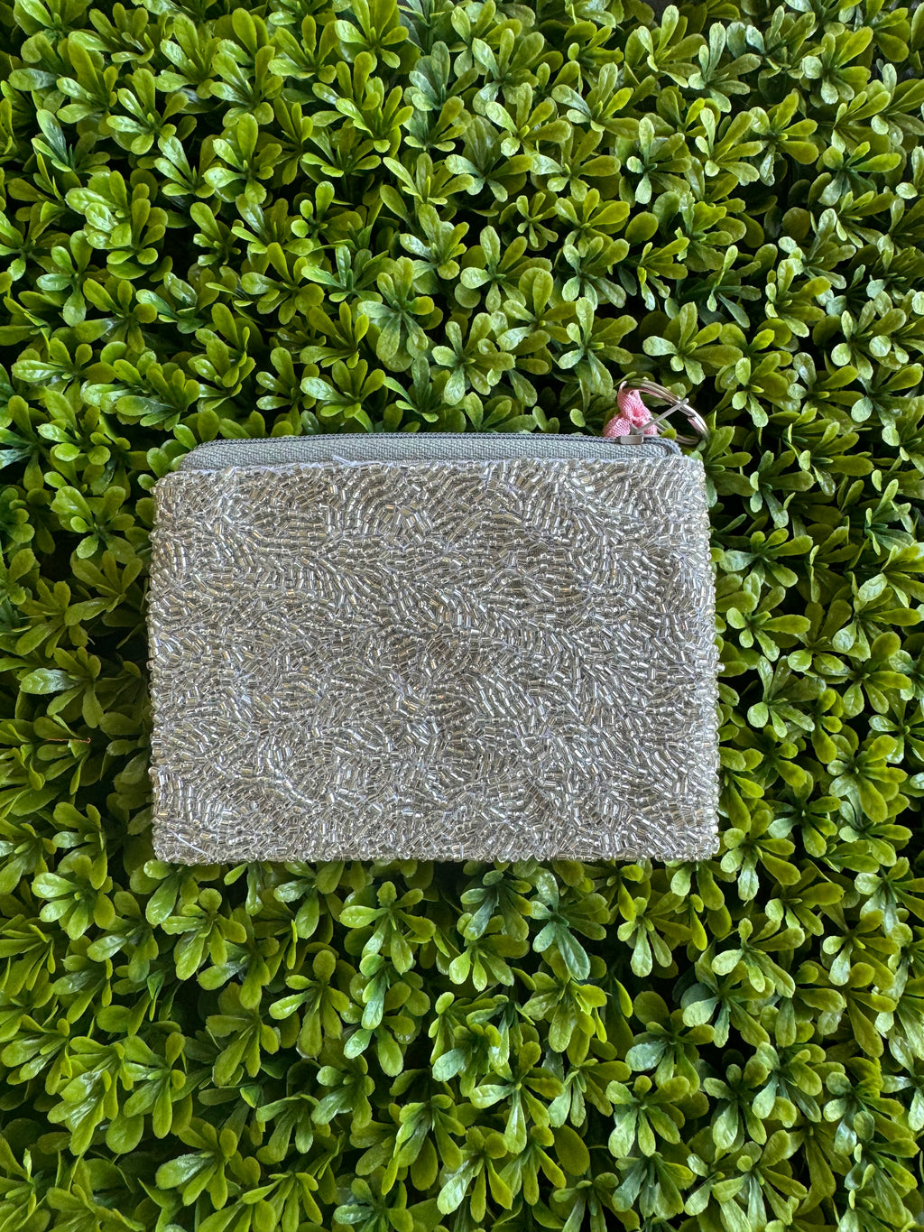 Casino $ Beaded Coin Purse