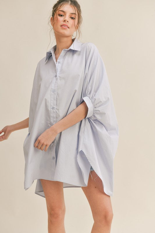 Out of the Blue Oversized Dress