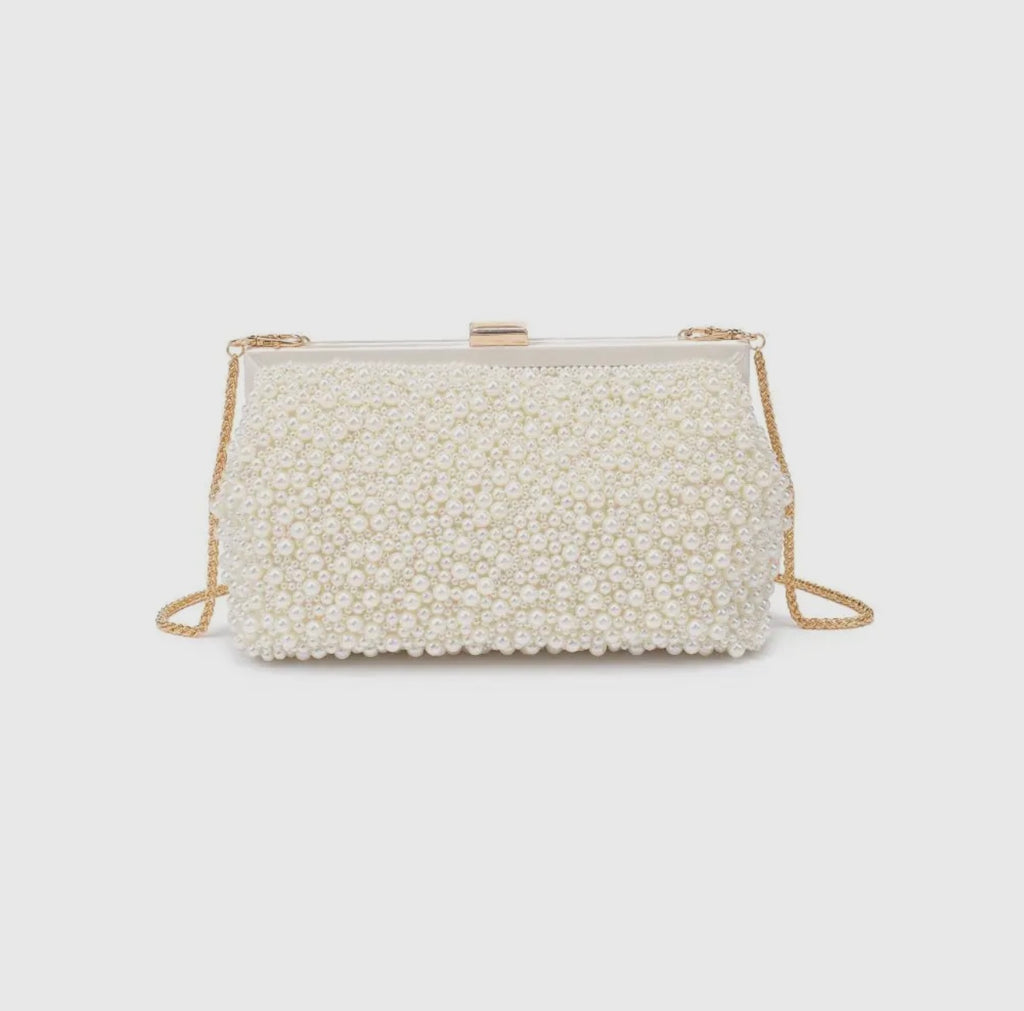 Samira Evening Bag - Ivory
