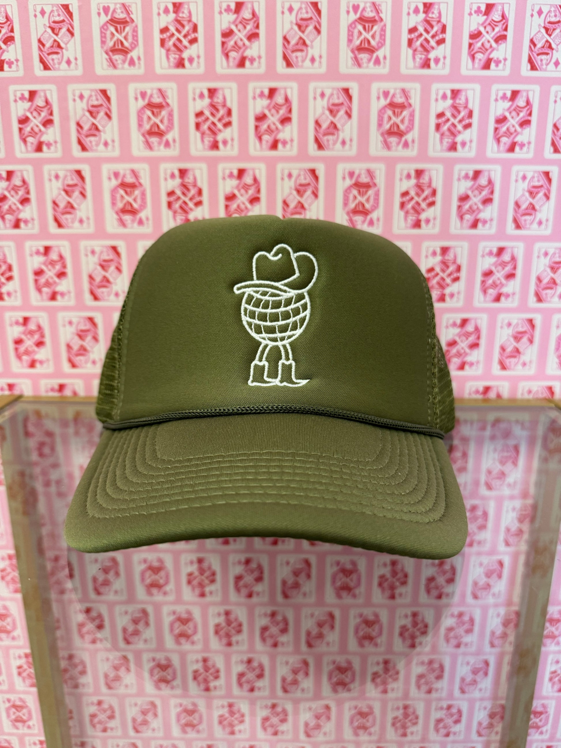 Country Disco Ball Trucker Hat