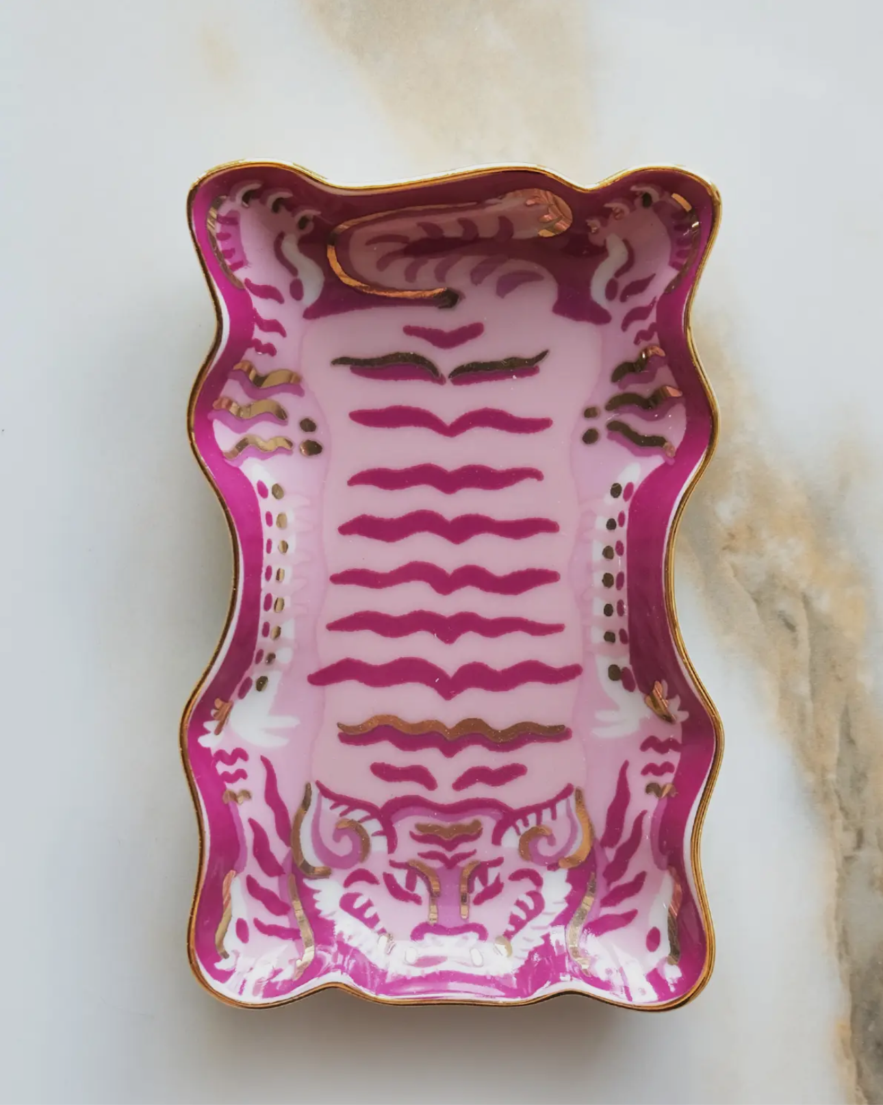 Tibetan Tiger Trinket Dish