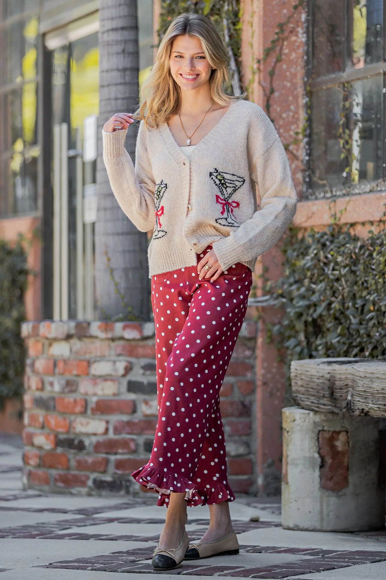 Polka Dot Pants