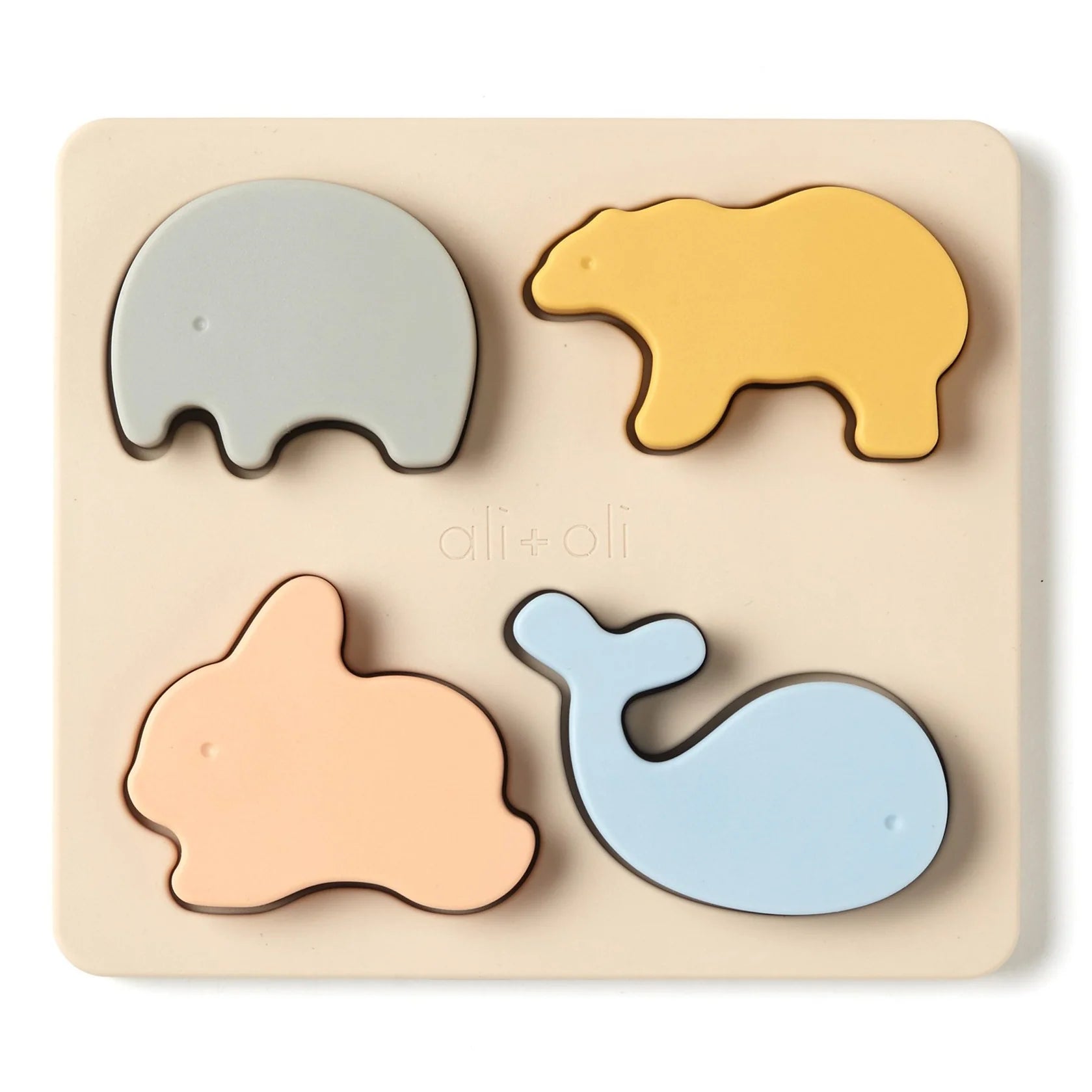 Silicone Mini Animal Puzzle