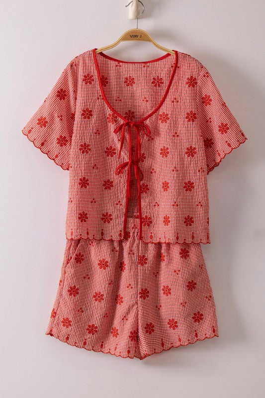 Colby Embroidered Set