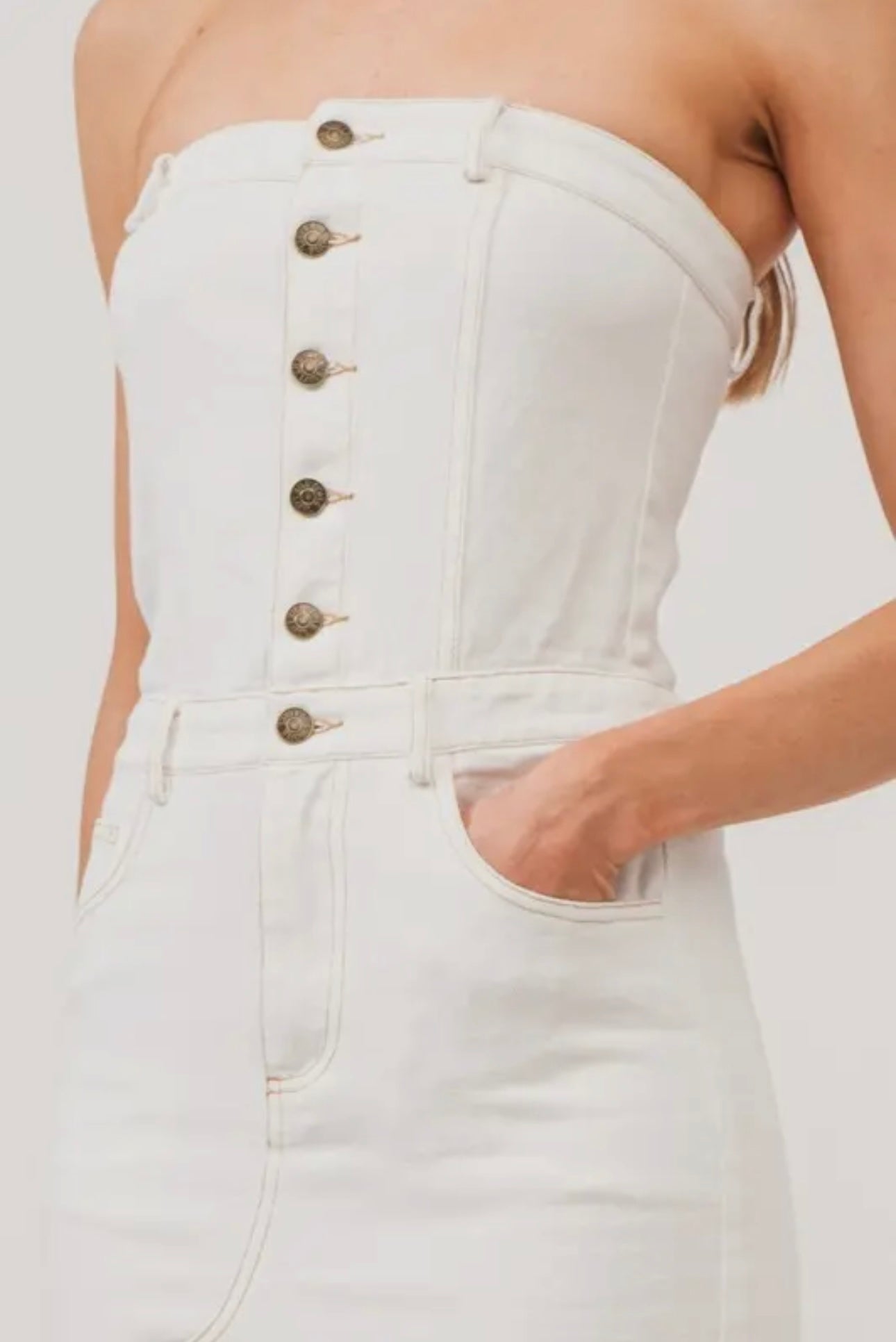 Ellison Denim Midi Dress