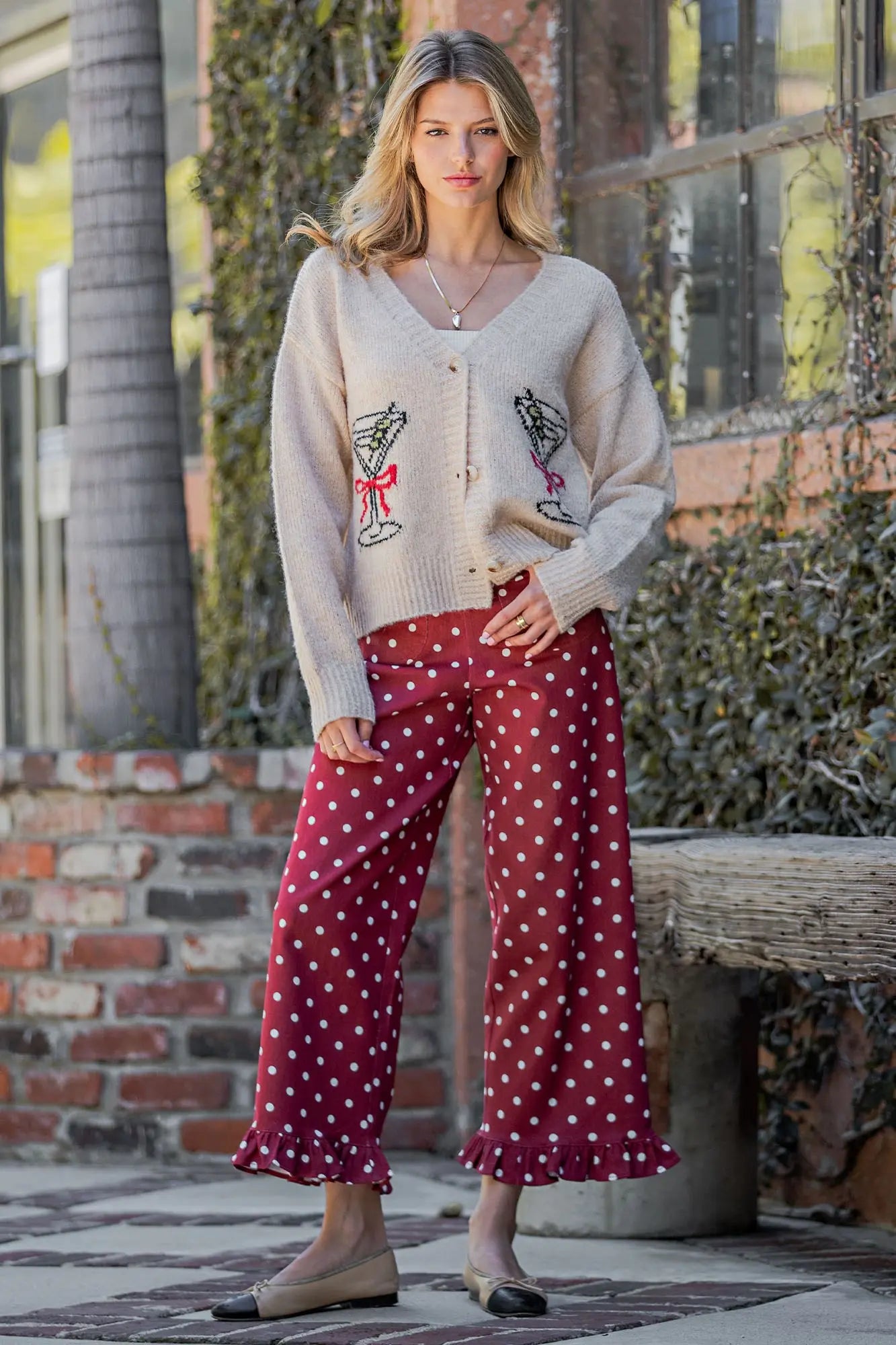 Polka Dot Pants