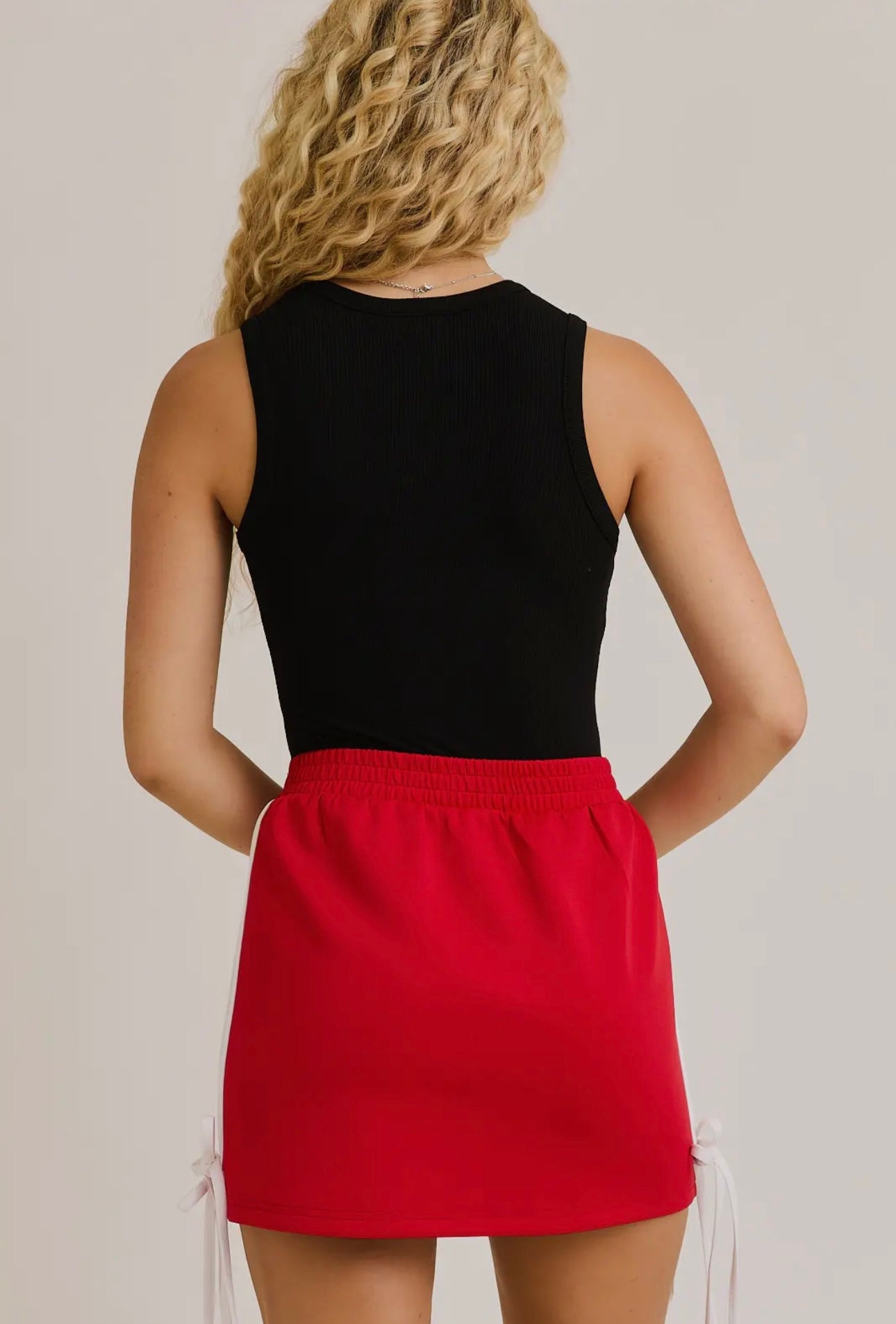 Basic Ribbed Bodysuit - Black