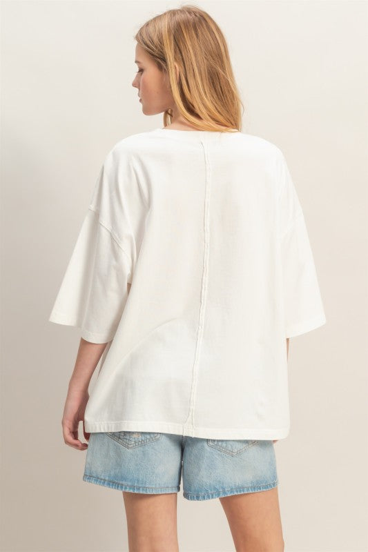 Basic Girl Tee - White