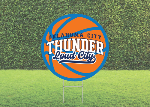 (PRE-ORDER 5/15) Thunder Yard Sign