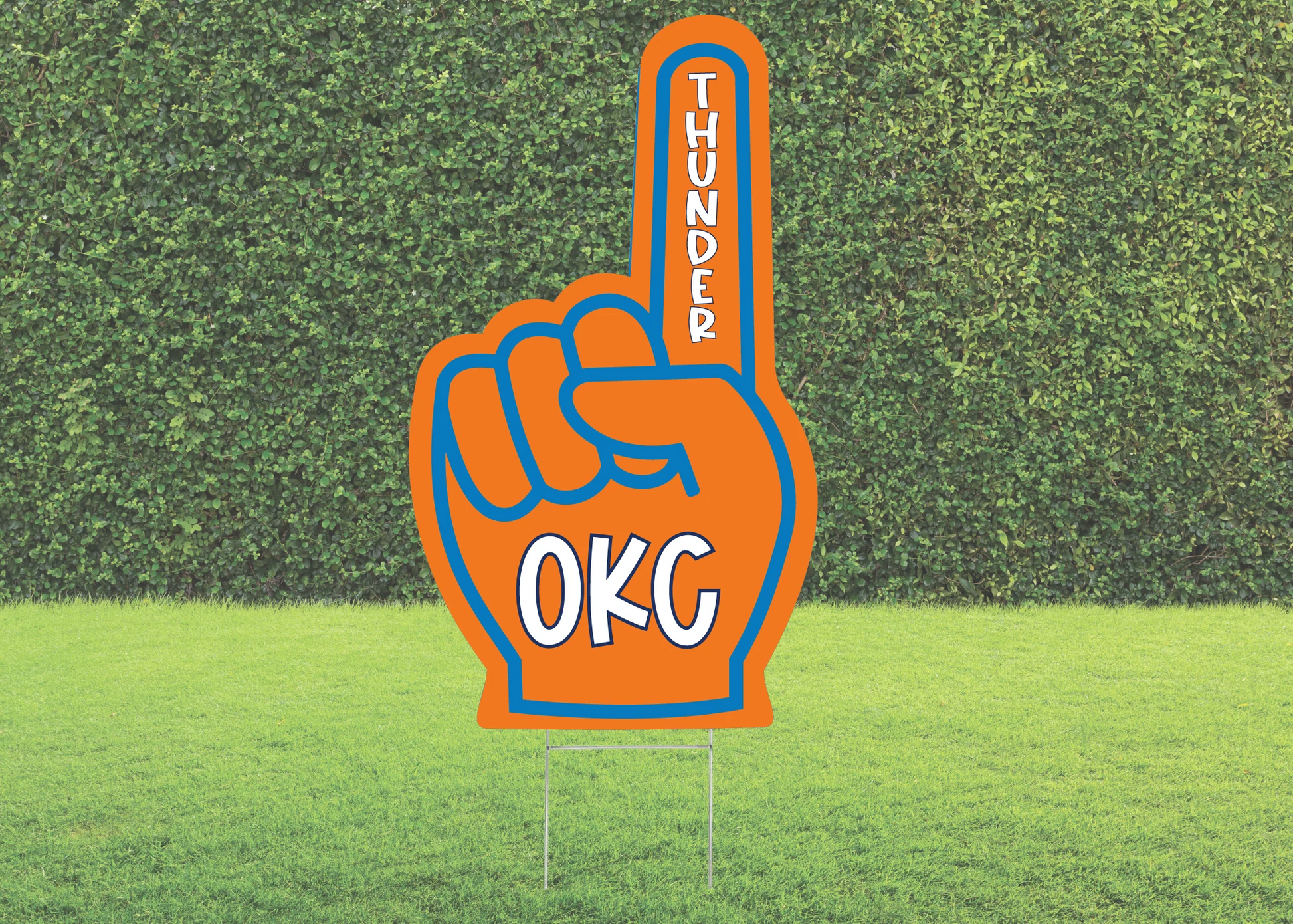 Thunder Yard Sign