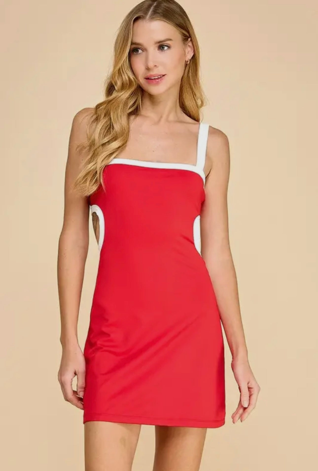 Cue the Cutouts Athleisure Dress