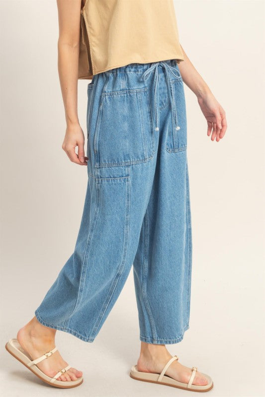 Melanie Denim Pants - Light