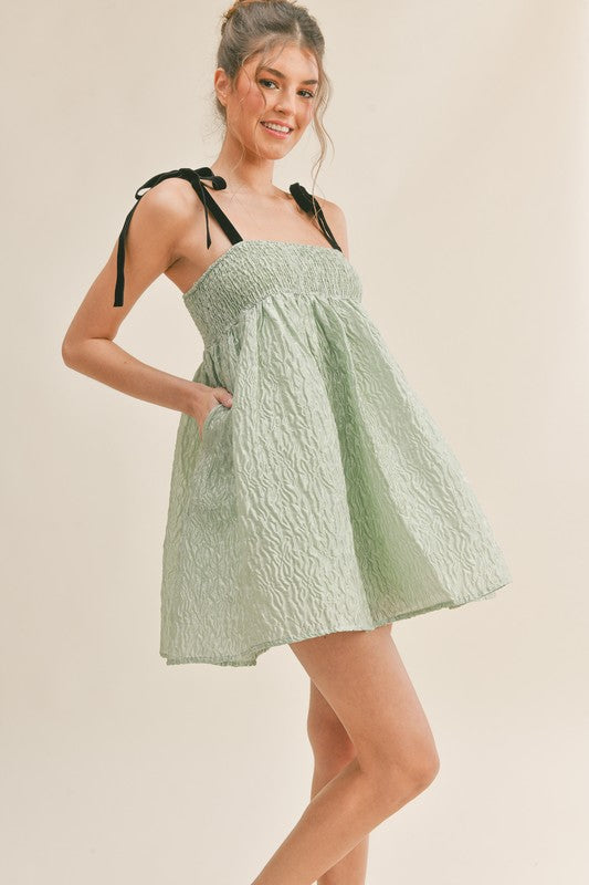 Feeling Lucky Babydoll Dress