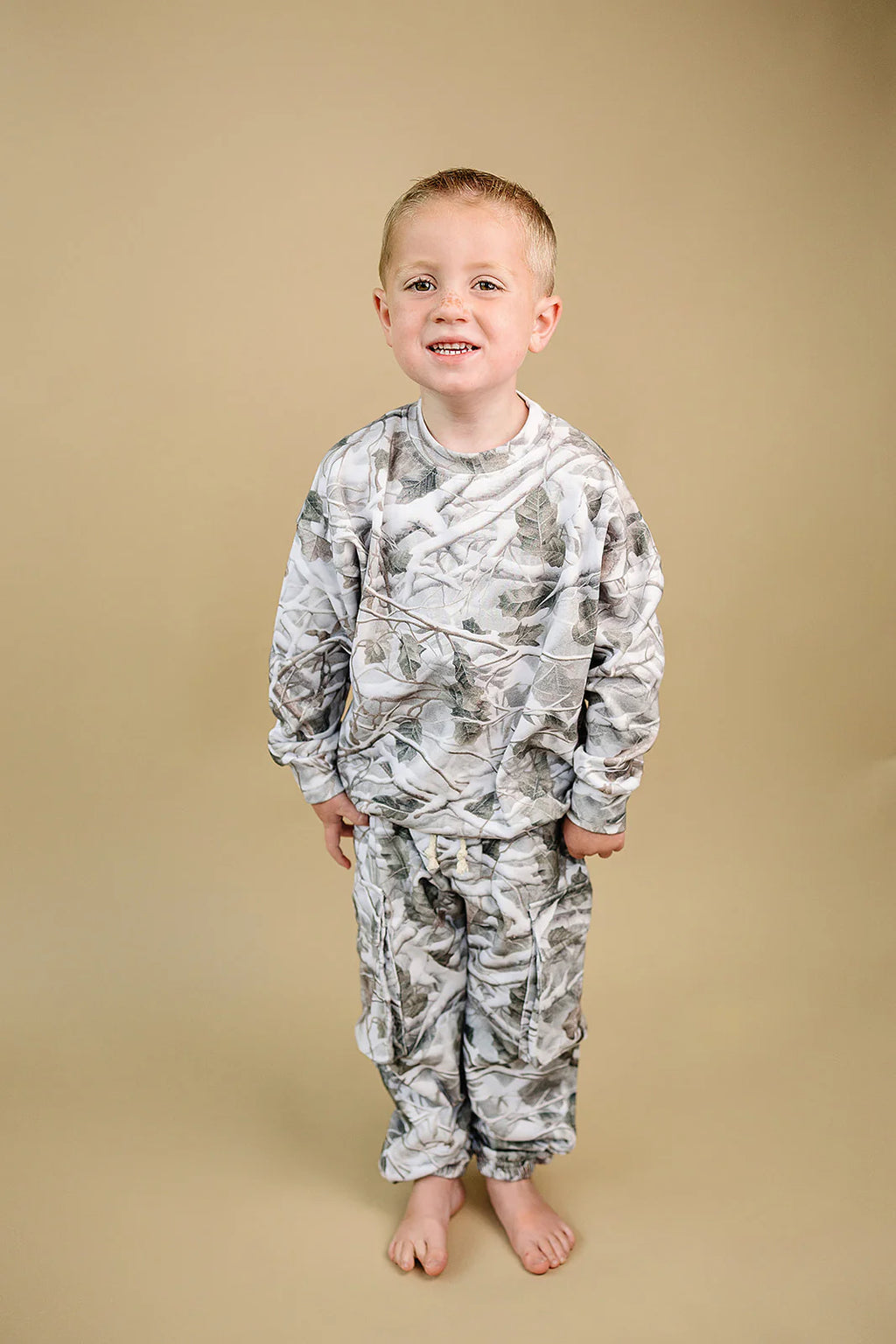 Kids Camo Jogger Set
