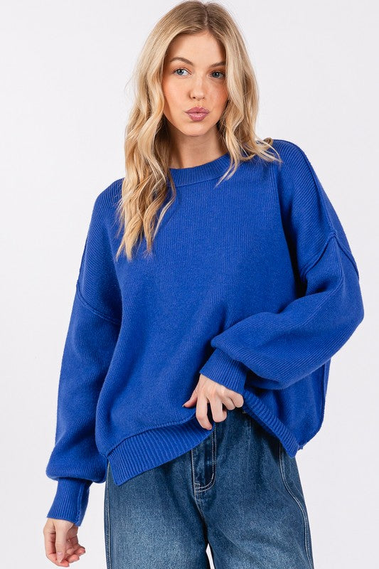 Kylee Sweater - Royal Blue