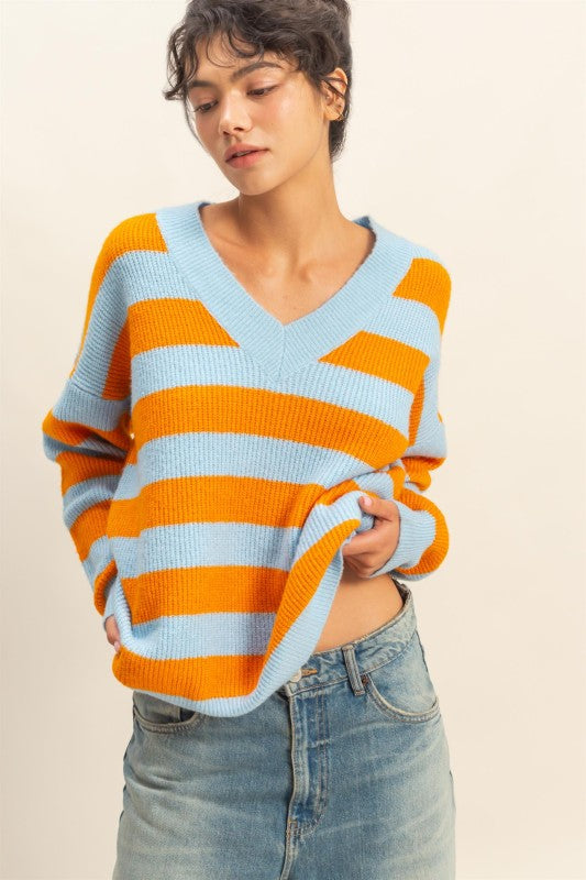 Sydnee Striped Sweater