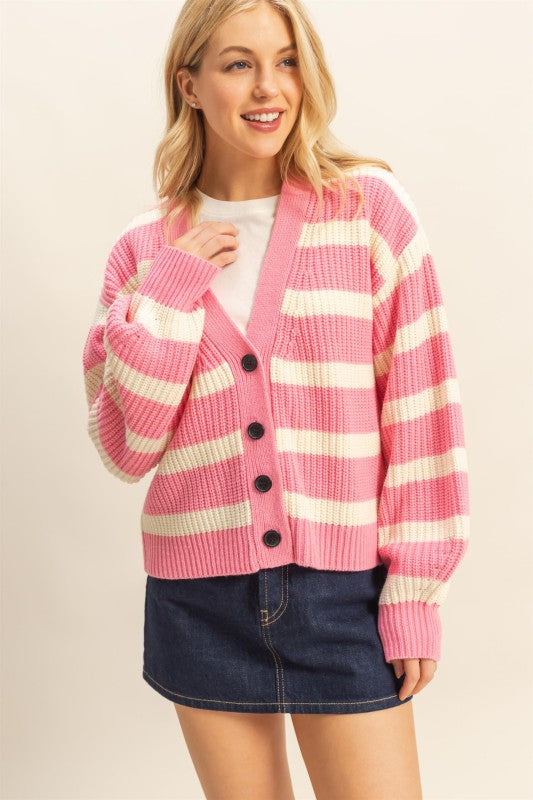 Cassidy Striped Cardi