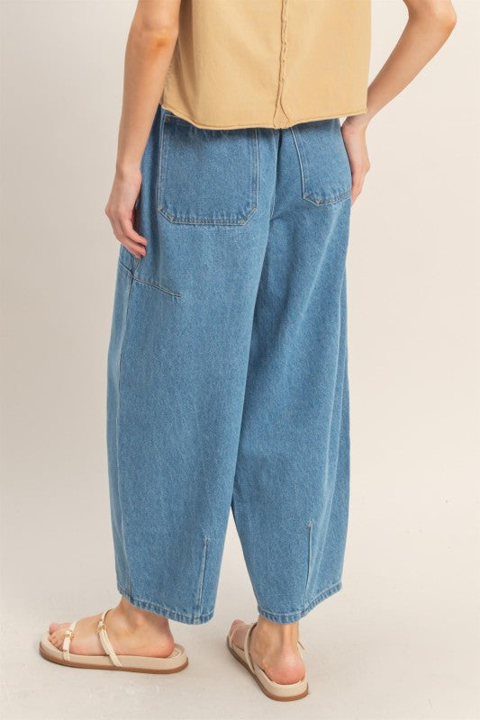Melanie Denim Pants - Light