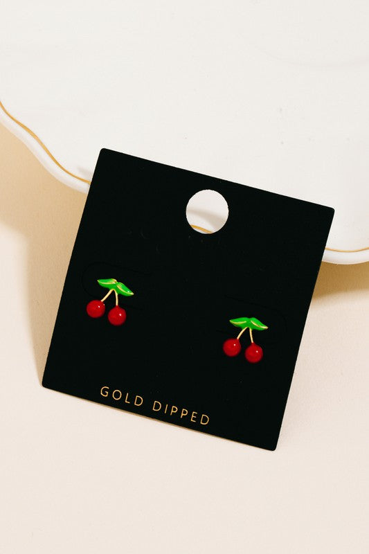 Cherry Studs