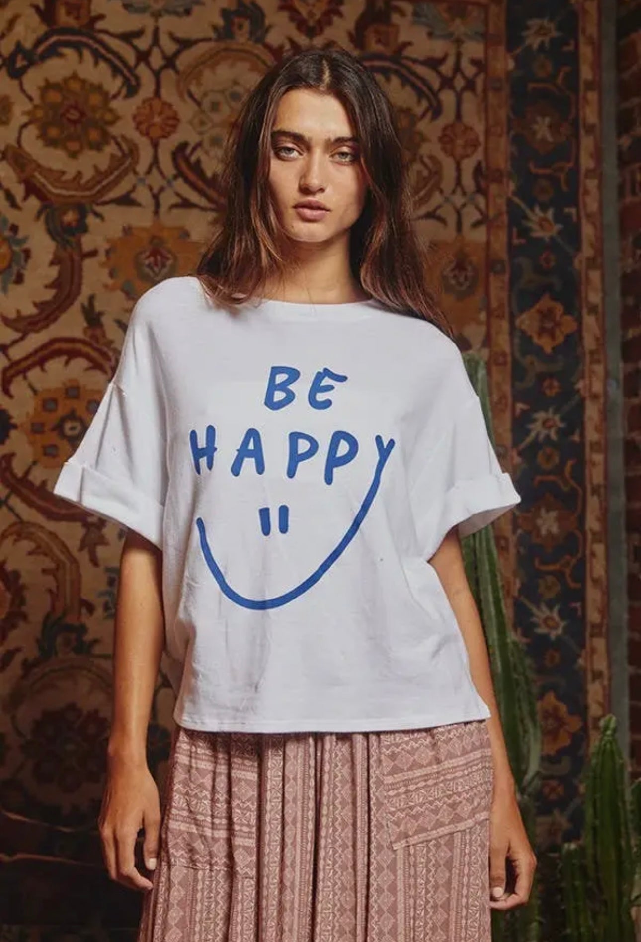 Be Happy Graphic Tee