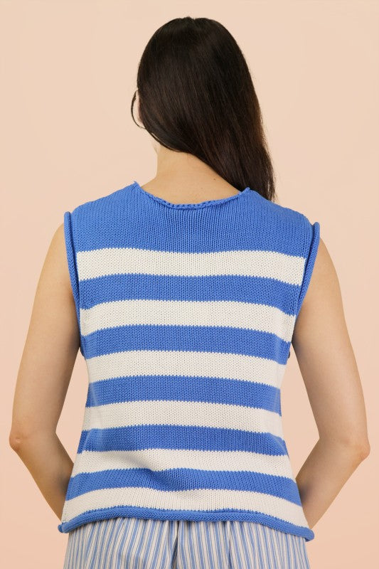 Shelby Button Down Knit Top