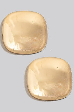 Square Stud Earrings