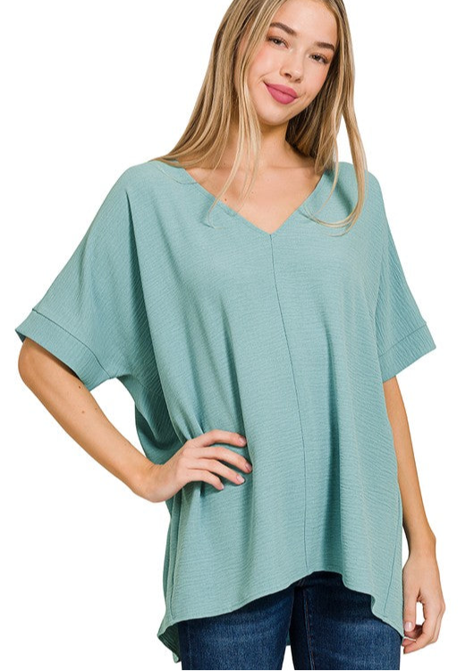 Every Day Top - Dusty Teal