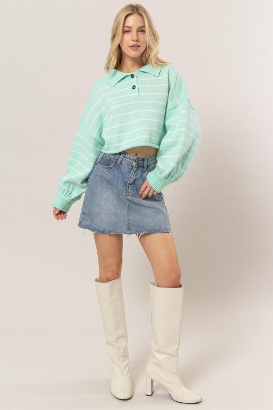 Ella Striped Sweater
