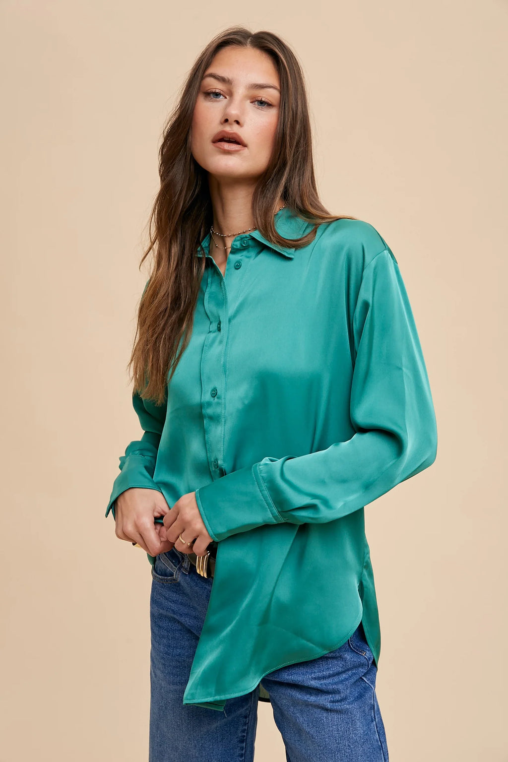 Like a Gem Button Down