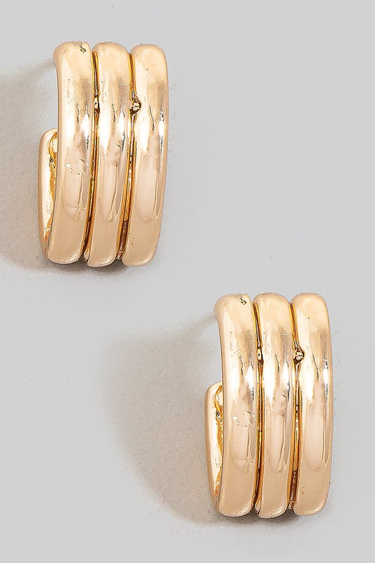 Three Row Oval Hoops