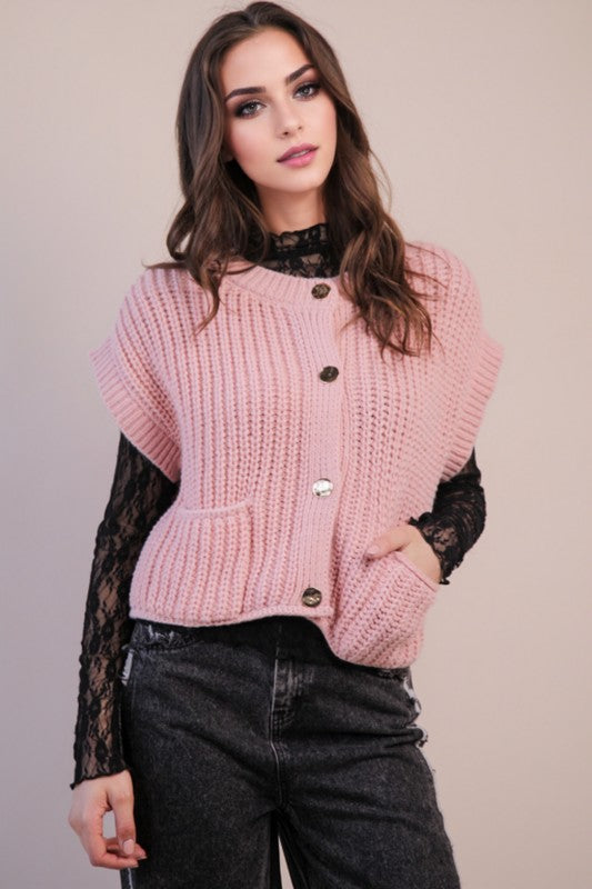 Morgan Sweater - Blush