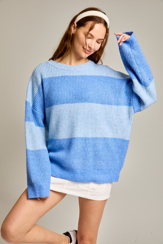 The Mckenzie Sweater - Blue