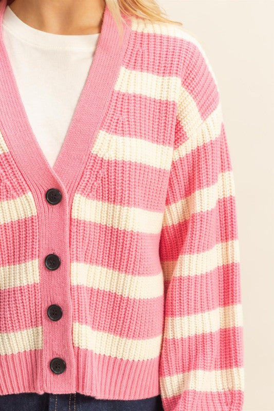 Cassidy Striped Cardi