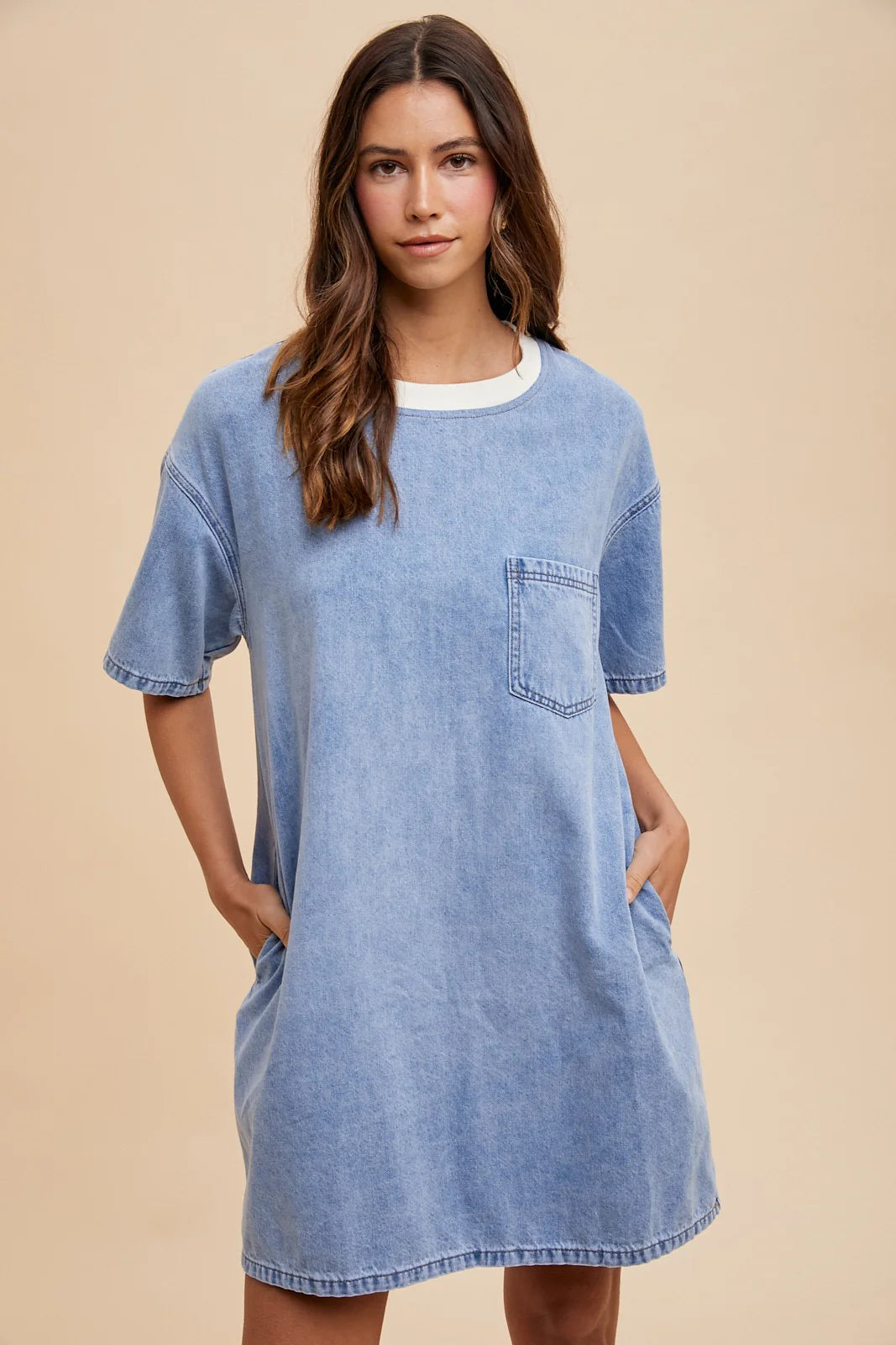 Leah Denim Dress