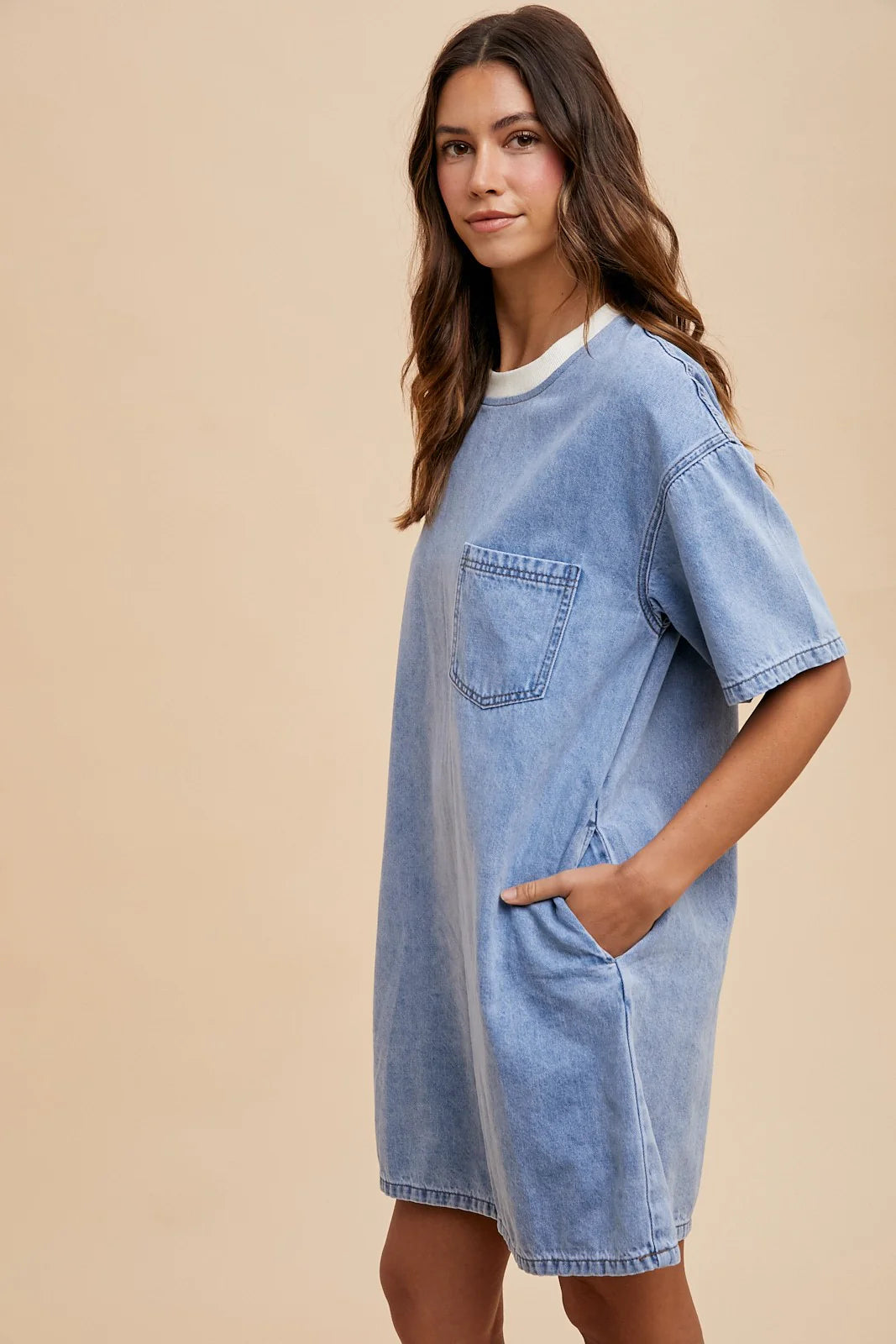 Leah Denim Dress