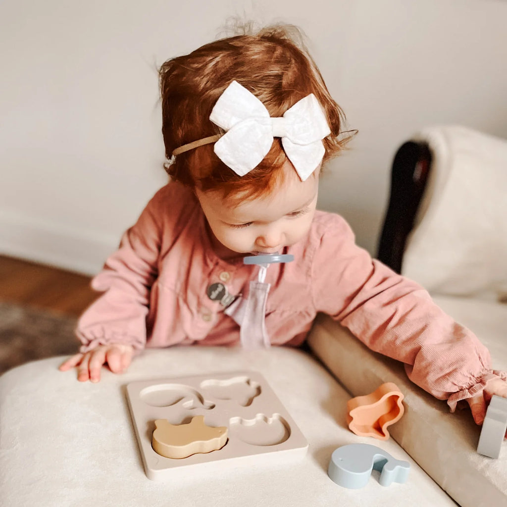 Silicone Mini Animal Puzzle