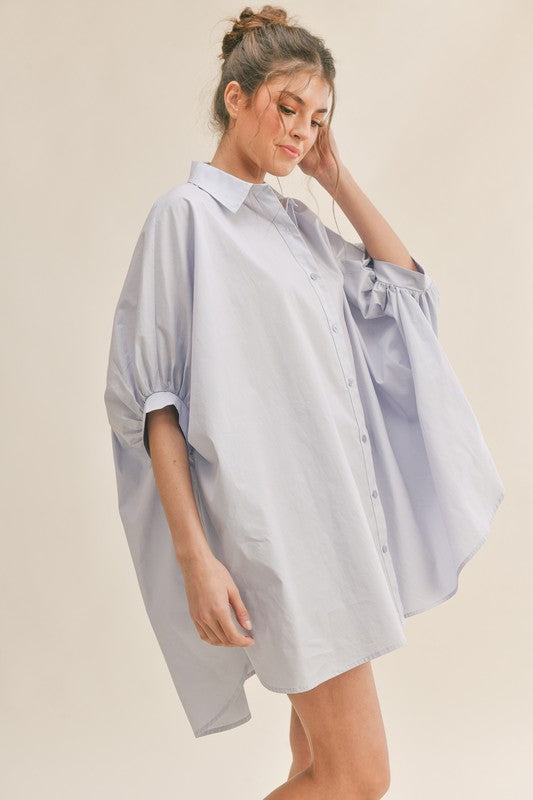 Out of the Blue Oversized Dress