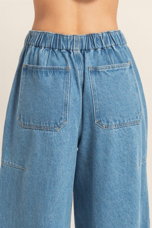 Melanie Denim Pants - Light