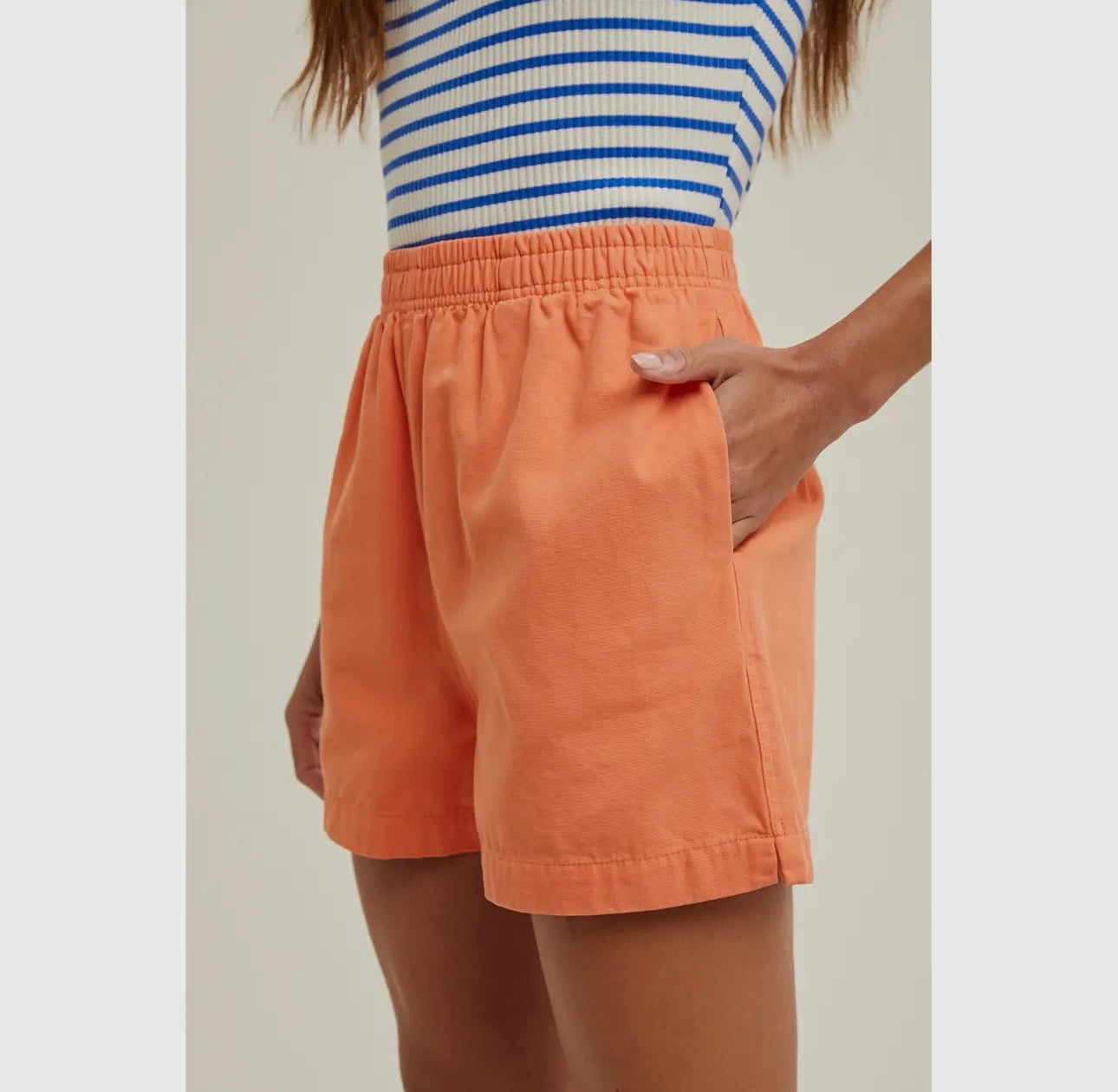 Woven Shorts - Tangerine