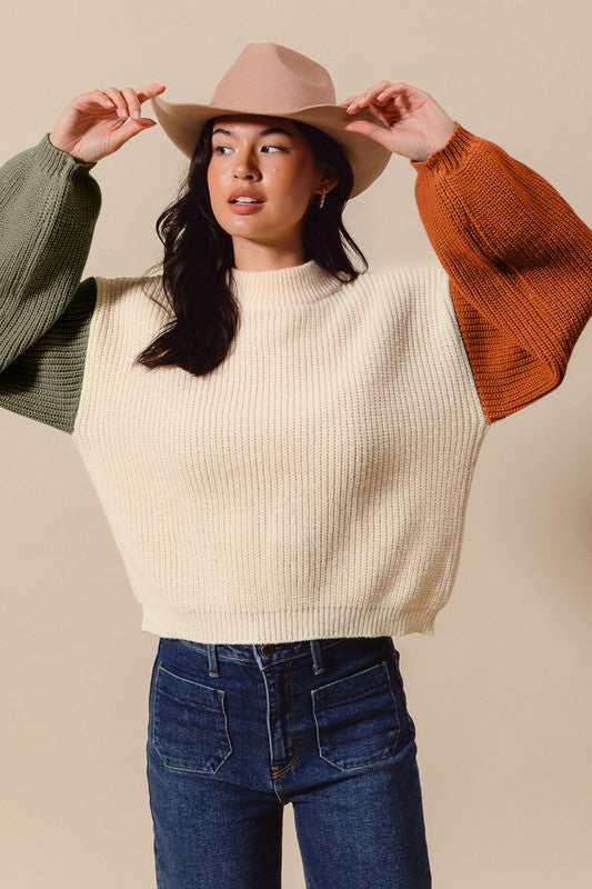Fall Drop Shoulder Sweater
