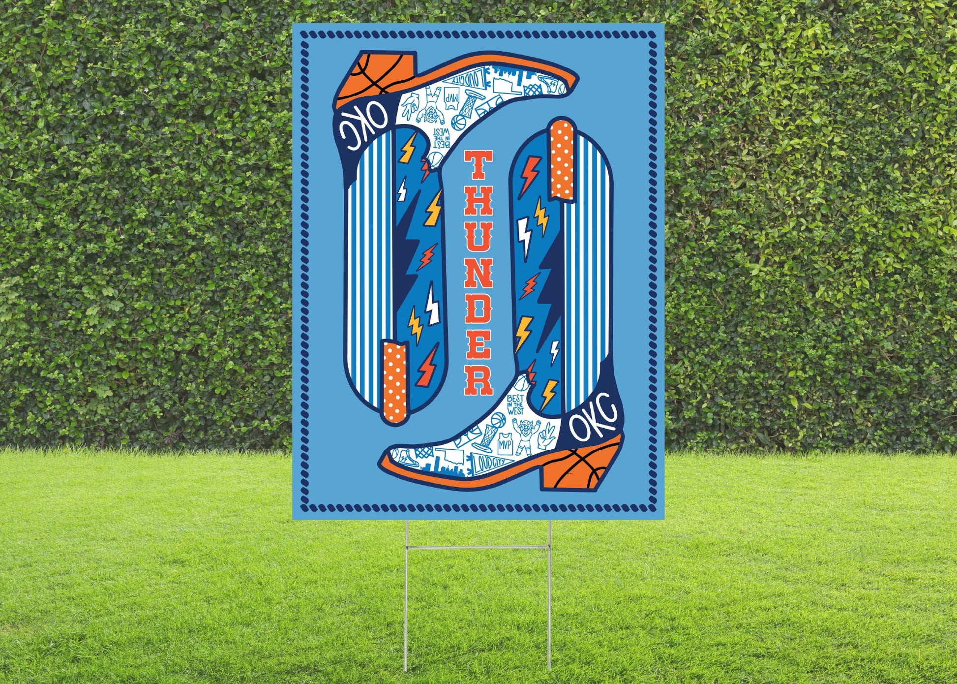 (PRE-ORDER 5/15) Thunder Yard Sign
